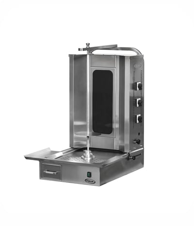 Pimak Elektrikli Döner Ocağı, 3 Radyanlı, Alttan Motorlu, Camlı