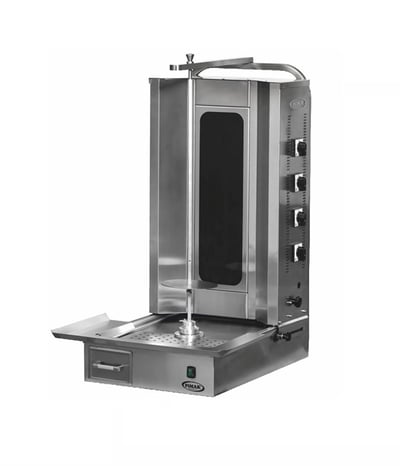 Pimak Elektrikli Döner Ocağı, 4 Radyanlı, Alttan Motorlu, Camlı
