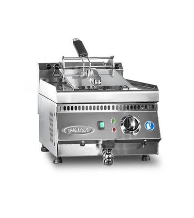 Pimak Elektrikli Fritöz Fritöz, 12 Litre, Set Üstü, 40×70×30 Cm