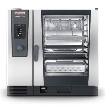 Rational iCombi Classic 10-2/1 Konveksiyonlu Fırın, 10×2/1 GN Kapasiteli, Elektrikli