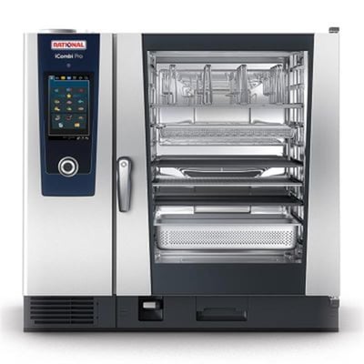 Rational iCombi Pro 10-2/1 Konveksiyonlu Fırın, 10×2/1 GN Kapasiteli, Gazlı