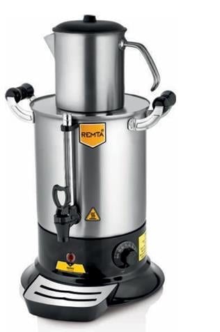 Remta 9 Lt. Platin Model Tek Demlik Çay Kazanı PT11