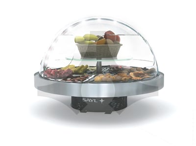 Sayl Açık Büfe Soğuk Teşhir Dolabı, Buffet 360