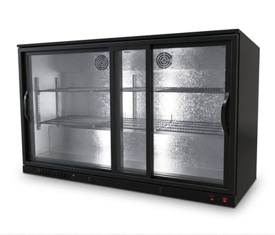 Şenox BBC-350 Bar Tipi Şişe Soğutucu Dolap, 2 Kapılı, 338 Litre