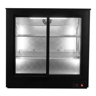 Şenox BBCS-250 Bar Tipi Şişe Soğutucu Dolap, 2 Sürgü Kapılı, 238 Litre