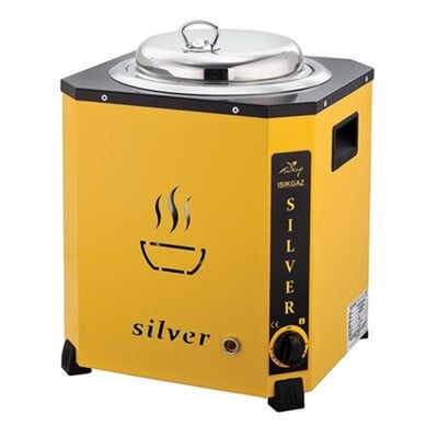 Silverinox 13 Litre, Jumbo Çorba Kazanı Sarı