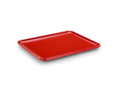 Tria Porelin Flat Seri Açık Büfe Teşhir Tepsisi, Gn 1/2, 26,5*32,5 cm