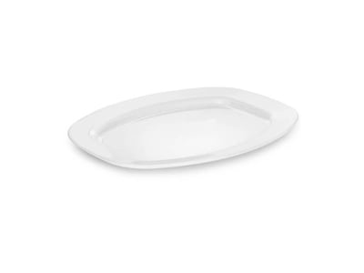 Tria Porelin Kare Seri Kayık Tabak 25*31 cm