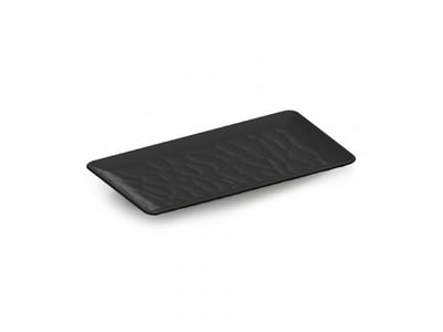 Tria Porelin Rölyefli Seri Dikdörtgen Servis Tabağı 26*16 cm
