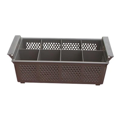 Tribeca Çatal Kaşık Basketi, 8 Bölmeli, 450x190x180 mm