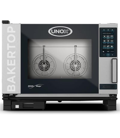 Unox Bakertop Plus Combi Fırın, 40×60 Cm 4 Tepsi Kapasiteli, Elektrikli, XEBC-04EU-EPRM