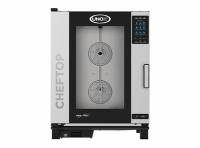 Unox Cheftop Plus Combi Fırın, 10 GN 1/1 Kapasiteli, Gazlı, XEVC-1011-GPRM