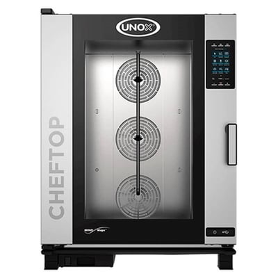 Unox Cheftop Plus Combi Fırın, 10 GN 2/1 Kapasiteli, Elektrikli, XEVC-1021-EPRM
