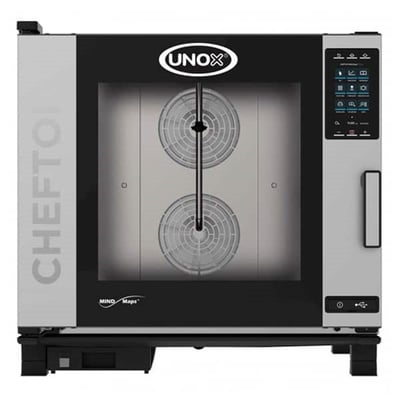 Unox Cheftop Plus Combi Fırın, 6 GN 2/1 Kapasiteli, Gazlı, XEVC-0621-GPRM