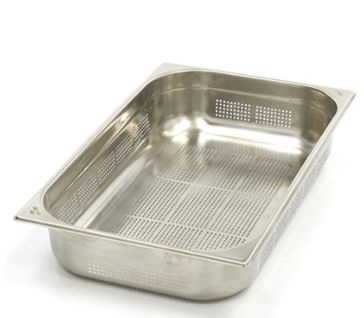 Üret Delikli Gastronom Küvet, Gn 1/1-10 cm, 530*325 cm, 14 Lt.