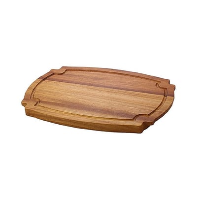 Varan Mutfak Ters Köşe Steak 34x22 cm Kayın VTKS-2160-K