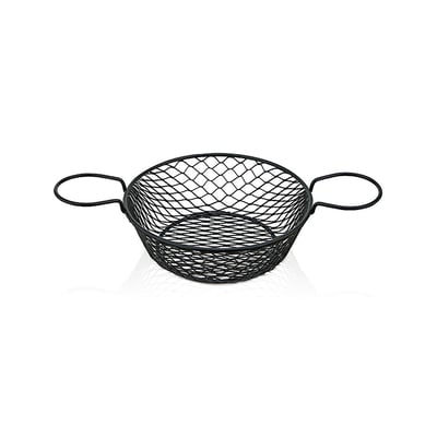 Varan Mutfak Yuvarlak Sosluklu Sunum Sepeti VKB-7001