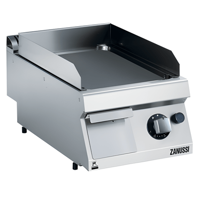 Zanussi 40 cm Gazlı Düz Krom Kaplama Pleyt Izgara, 400x700x250, 372320