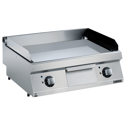 Zanussi 80 cm Elektrikli Düz Krom Pleyt Izgara, 800x700x250, 372194