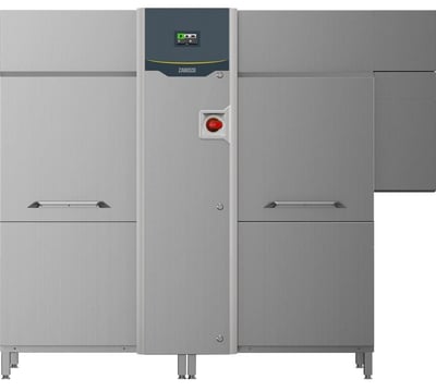 Zanussi Çift Durulamalı Konveyörlü Bulaşık Makinesi, Dokunmatik Ekran, 2700 tabak/saat, Sağdan Sola