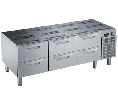 Zanussi Cihaz Altı Buzdolabı, 6 Çekmeceli, 1600x700x600