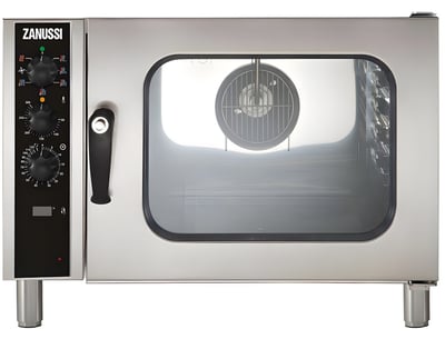 Zanussi, GN 1/1 Elektrikli, 6 Tepsili Konveksiyonel Fırın, 240205