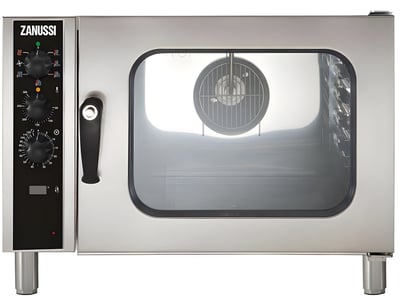 Zanussi, GN 1/1 Gazlı, 6 Tepsili Konveksiyonel Fırın, 240200