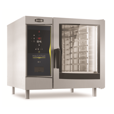 Zanussi Magistar DI Boylersiz, GN 1/1  Elektrikli, 6 Tepsili Dijital Kombi Konveksiyonel Fırın, 218920