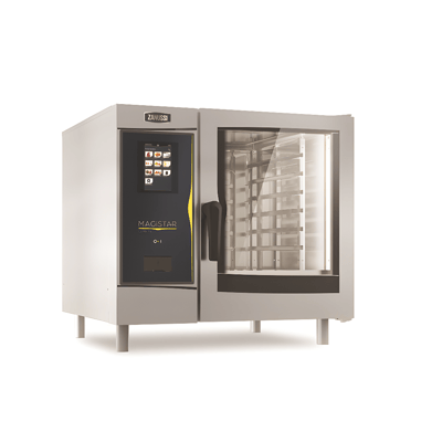Zanussi Magistar GN 1/1 Gazlı 6 Tepsili Dijital Kombi Konveksiyonel Fırın, 218780