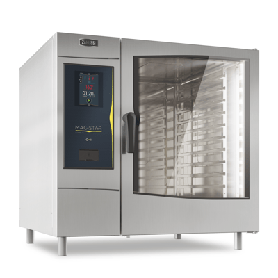 Zanussi Magistar TI Boylersiz, GN 2/1 Elektrikli, 10 Tepsili Dijital Kombi Konveksiyonel Fırın, 218623