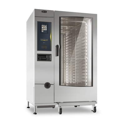 Zanussi Magistar TS, GN 2/1 Gazlı, 20 Tepsili Dijital Kombi Konveksiyonel Fırın, 218785 - 218765