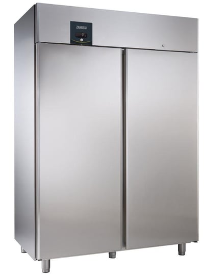 Zanussi Nau Maxi Dik Tip İki Kapılı Buzdolabı, 430 Krom