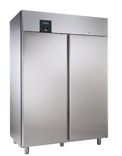 Zanussi Nau Maxi Dik Tip İki Kapılı Derin Dondurucu, 430 Krom