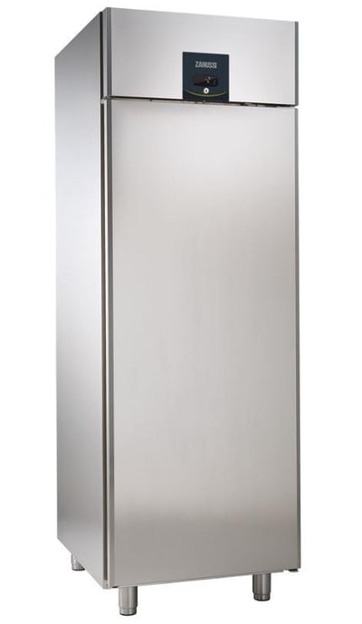 Zanussi Nau Maxi Dik Tip Tek Kapılı Buzdolabı, 430 Krom