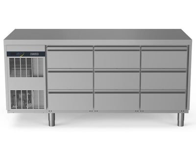 Zanussi Npt Active Hp Serisi Tezgah Tipi Buzdolabı, 9 Çekmeceli, Üstü Düz