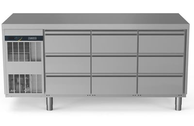Zanussi Npt Active Hp Serisi Tezgah Tipi Derin Dondurucu, 9 Çekmeceli, Üstü Düz