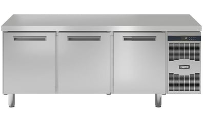 Zanussi Yatay Hamur Dinlendirme Dolabı, 3 Kapılı, Üstü Düz, Dondurucu