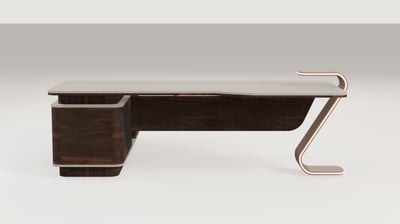 Arden Sağ Yönlü Konsollu Yönetici Masası 250X195 cm