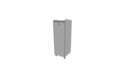 Aura İkili Elbise Dolabı 42X50X125