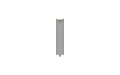 Aura Tekli Elbise Dolabı 25X50X125