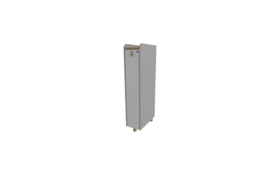 Aura Tekli Elbise Dolabı 25X50X125