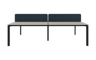 Ferro Plus Dörtlü Workstation 284X164 cm