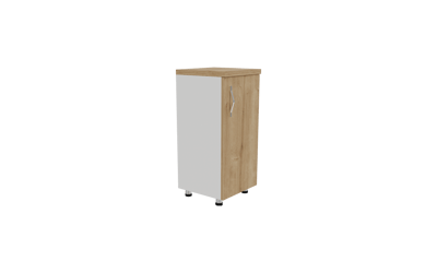 Mio İki Bölmeli Tek Kapaklı Dolap 38X38X85