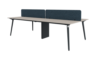Liora Dörtlü Workstation 242X138 cm