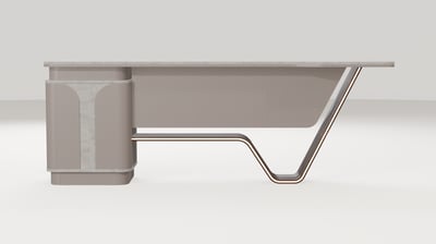 Lumer Yönetici Dolabı 240X57 cm