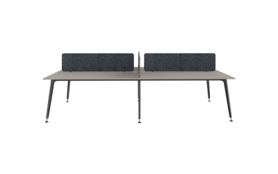 Lux Dörtlü Workstation 320X138 cm