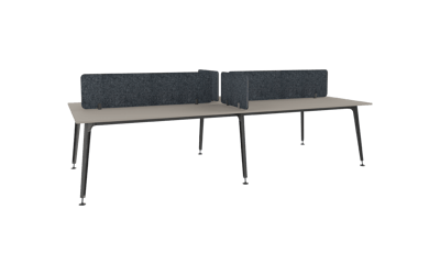 Lux Dörtlü Workstation 240X138 cm