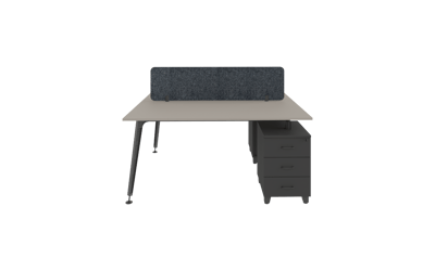 Lux İkili Kesonlu Workstation