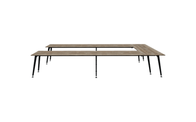Lux U Toplantı Masa 660X220 cm