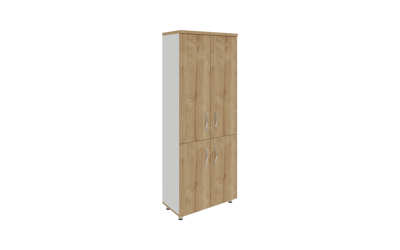 Mio Beş Bölmeli 4 Ayrı Kapaklı Dolap 75X38X190